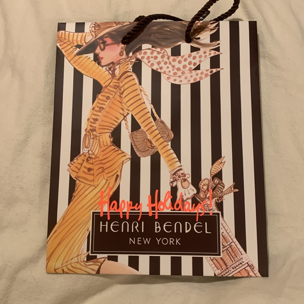 Extremely Rare And Collectible Shopping Bag From Henri Bendel DiscontinuedRare